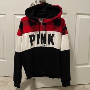 Pink brand hoodie jacket